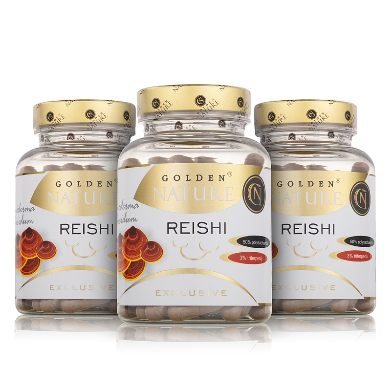 Golden Nature Reishi exclusive v akci 2+1